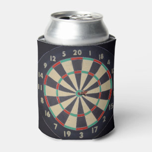 Dart Board Bulls Eye, Can Cooler