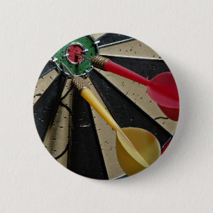 Dart board game 2 inch round button