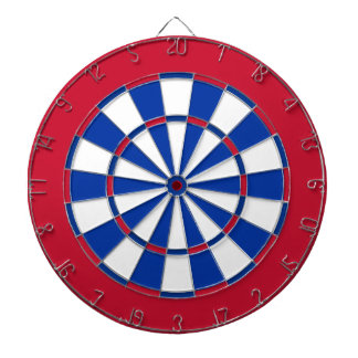 Dart Board in New York Hockey Colours