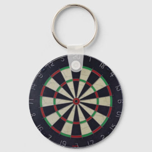 Dart Board Keychain