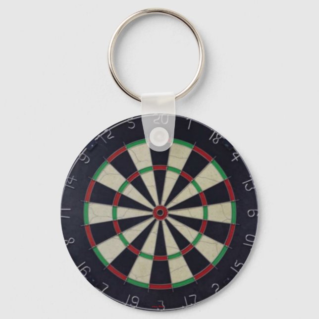 Dart Board Keychain (Front)