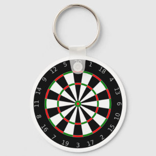 DART BOARD KEYCHAIN