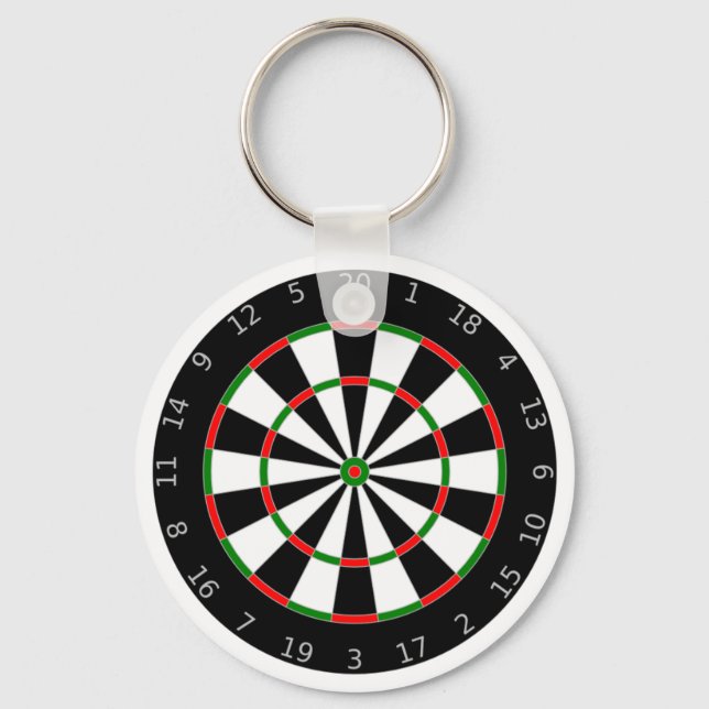 DART BOARD KEYCHAIN (Front)