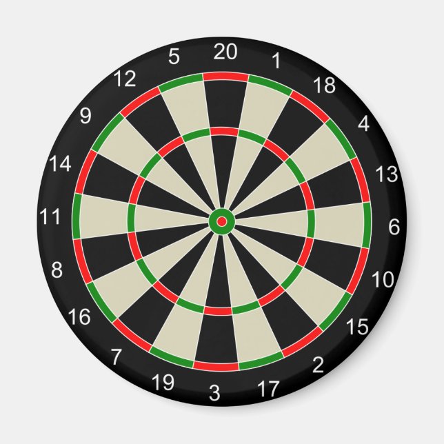 Dart Board Magnet (Front)