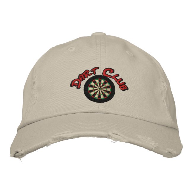 Dart Club Embroidered Hat (Front)