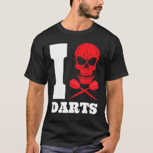 Dart Darts Skull 180 T-Shirt