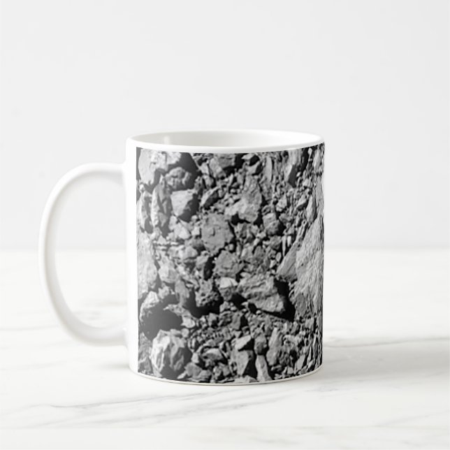 DART Dimorphos Asteroid Moonlet Surface Coffee Mug (Left)