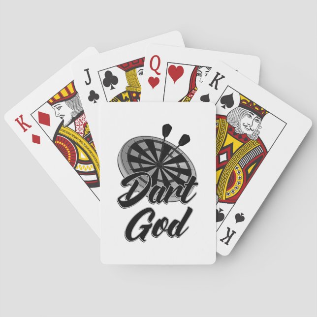 Dart God Playing Cards (Back)