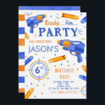 Dart Gun Birthday Invitations<br><div class="desc">Dart Gun Invitation ,  Dart Gun Birthday Invitations</div>