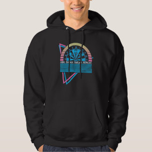 Dart Player Retro Aim Shoot Swear Repeat Hoodie