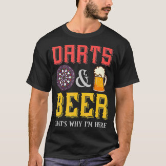 Dart Team Beer Gift Funny Dart Player T-Shirt