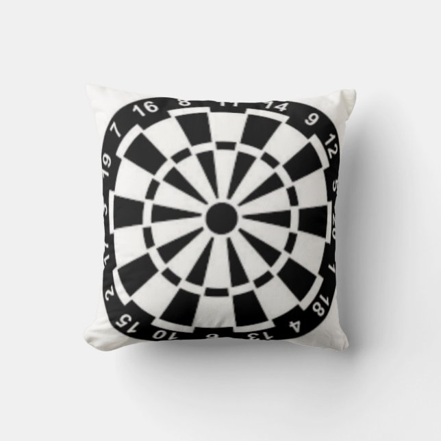 Dart Throw Pillow (Front)