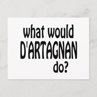 D'Artagnan Postcard