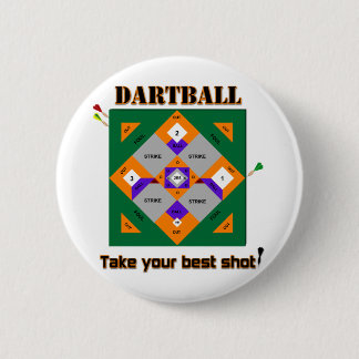 Dartball 2 Inch Round Button