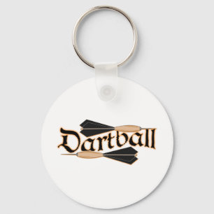 Dartball Darts Keychain
