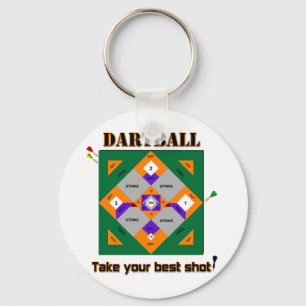 Dartball Keychain