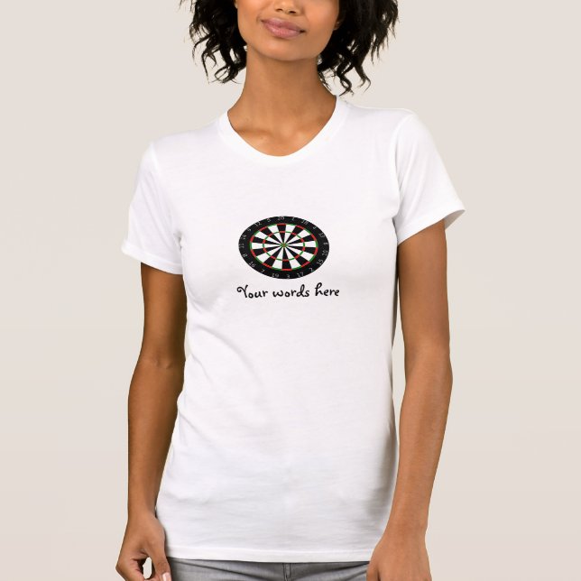 Dartboard background T-Shirt (Front)