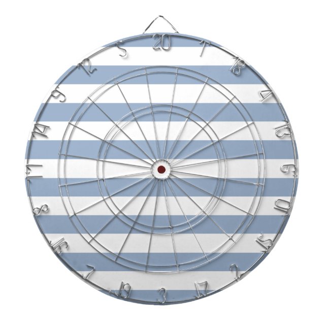 Dartboard Blue & White Stripe (Front)