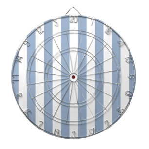 Dartboard Blue & White Stripe