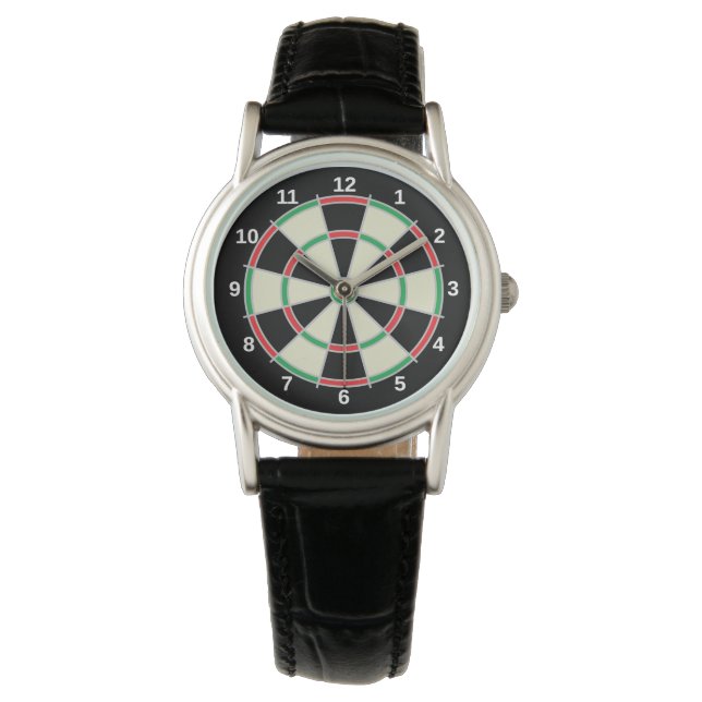 Dartboard Bulls Eye Watch (Front)