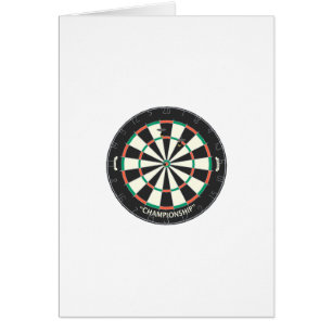 Dartboard & Darts: 3D Model: