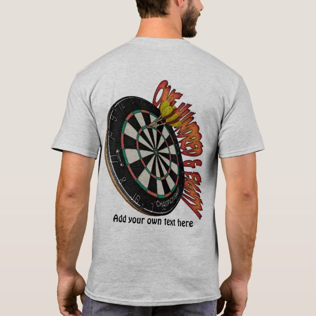 Dartboard Design T-Shirt (Back)