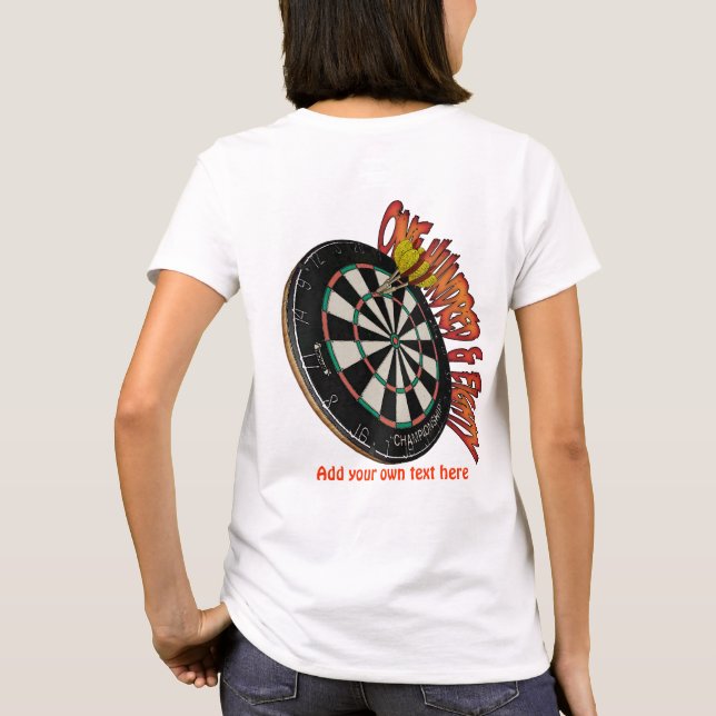 Dartboard Design T-Shirt (Back)