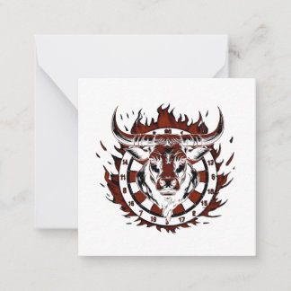 Dartboard Fire Bull Special Design Card