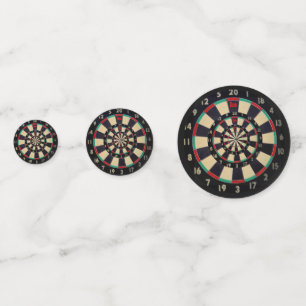 Dartboard In A Three Tier Effect, Confetti
