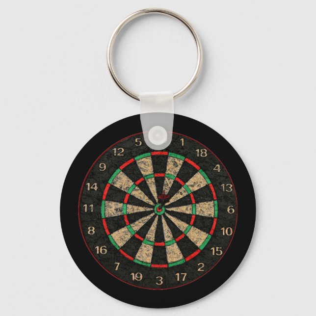 Dartboard Key-Chain Keychain (Front)