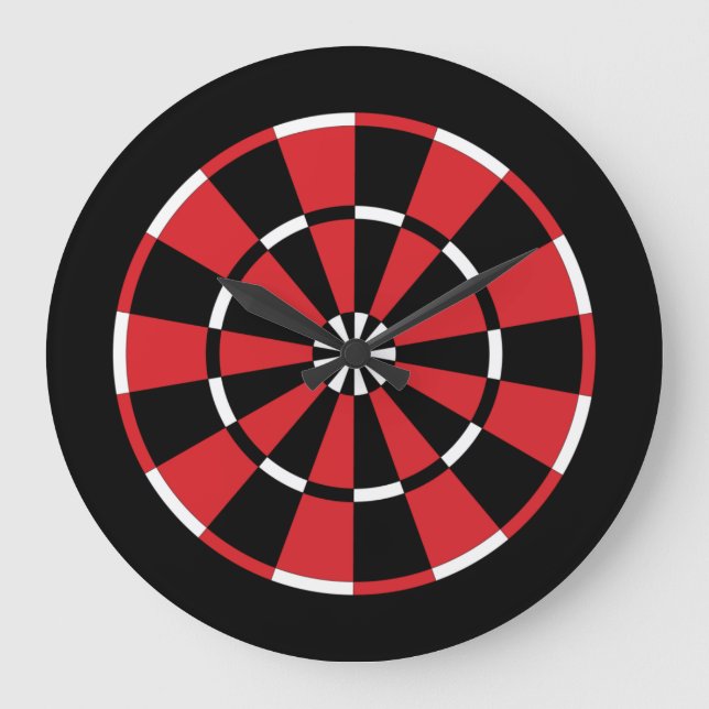 Dartboard Large Clock (Front)