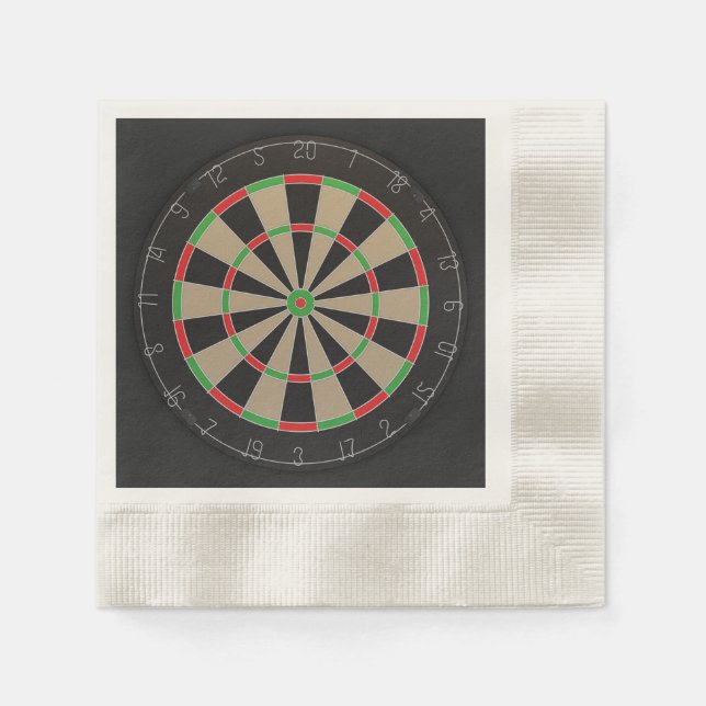 Dartboard Lover Napkin (Front)