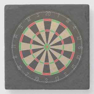 Dartboard Lover Stone Coaster