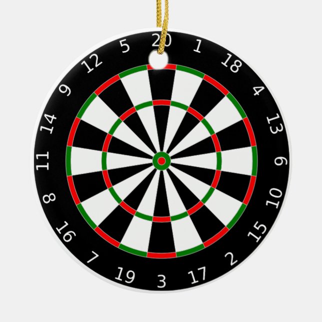 Dartboard Ornament (Front)