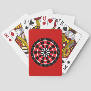 Dartboard Playing Cards