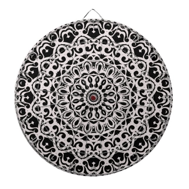 Dartboard Tribal Mandala G385 (Front)