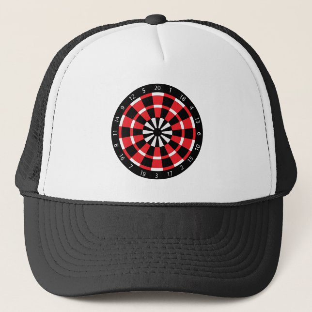 Dartboard Trucker Hat (Front)