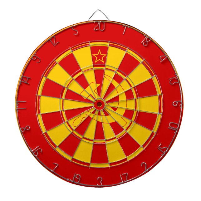 Dartboard USSR Flag (Front)