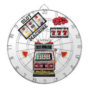 Dartboard White Casino