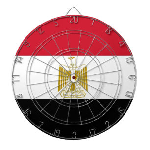 Dartboard with Flag of Egypt