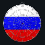 Dartboard with Flag of Russia<br><div class="desc">Patriotic dartboard with Flag of Russia. This product its customizable.</div>