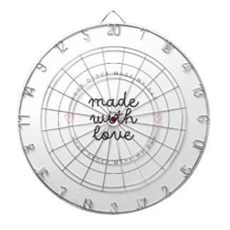 Dartbord Made with Love" Premium Dartboard