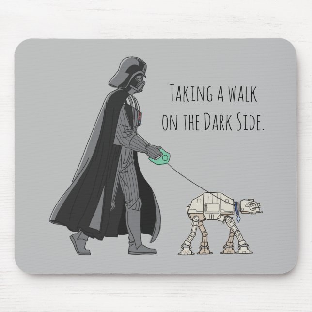 Darth Vader Walking Pet AT-AT Mouse Pad (Front)