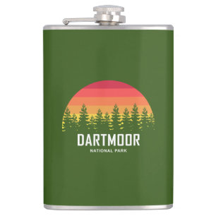 Dartmoor National Park Hip Flask