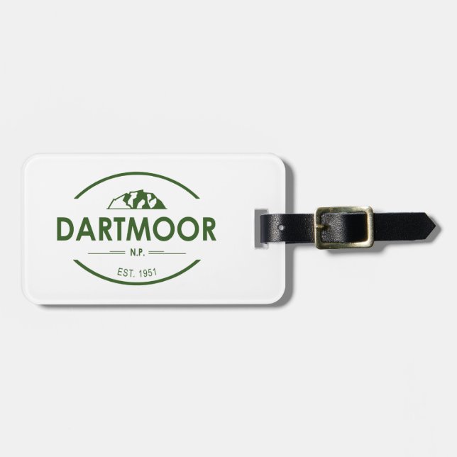 Dartmoor National Park Luggage Tag (Front Horizontal)