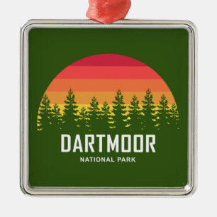 Dartmoor National Park Metal Ornament