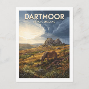 Dartmoor National Park Princetown United Kingdom Postcard