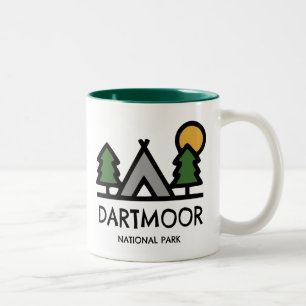 Dartmoor National Park Two-Tone Coffee Mug