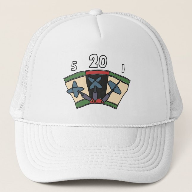Darts 180 trucker hat (Front)