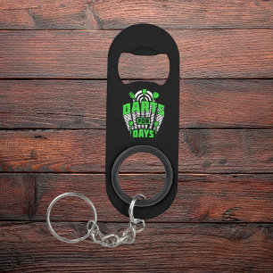 Darts 4 Days - Dart Player Keychain Bottle Opener